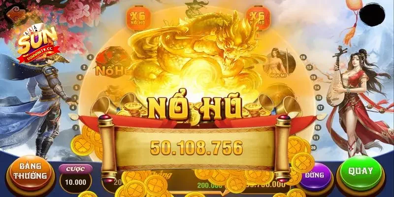 Danh sách các tựa game nổ hũ Sunwin hấp dẫn hàng đầu 